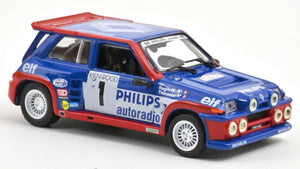 Renault MAXI 5 TURBO #1 TOUR DE FRANCE 1985 blå/rød 1:43