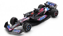Indlæs billede til gallerivisning ALPINE F1 A524 TEAM BWT ALPINE N 31 BAHRAIN GP 2024 ESTEBAN OCON BLACK BLUE PINK 1:43