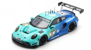Porsche 911 GT3 R (992) #33 ANDLAUER/BACHLER/MULLER/PICADIELLO 6th 24H NURBURGRING 2024 turkis/blå 1:43