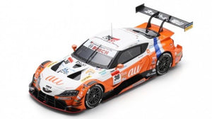 TOYOTA SUPRA GR TEAM TGR AU TOM'S N 36 CHAMPION GT500 CLASS SUPER GT 2021 YUHI SEKIGUCHI - SHO TSUBOI ORANGE WHITE 1:43