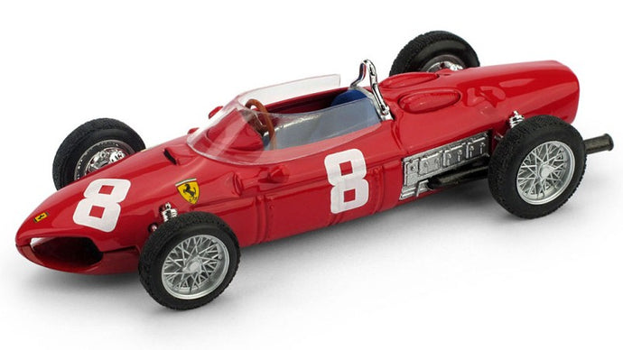 FERRARI F1 156 N 8 ITALY MONZA GP 1961 RICARDO RODRIGUEZ RED 1:43