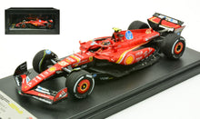 Indlæs billede til gallerivisning FERRARI F1 SF-24 TEAM SCUDERIA FERRARI N 55 3rd MONACO GP 2024 CARLOS SAINZ RED WHITE YELLOW 1:43