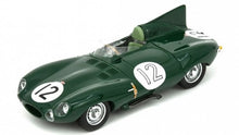 Indlæs billede til gallerivisning Jaguar D #12 MOSS/WALKER 24H LE MANS 1954 mørk grøn 1:43