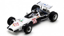 Indlæs billede til gallerivisning BRABHAM F1 BT30 N 20 GERMANY GP 1969 KURT AHRENS WHITE BLACK 1:43