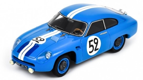 DB HBR 4 N.52 24 H LE MANS 1960 R.BARTHOLONI-B.DE SAINT-AUBAN 1:43