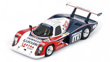 Indlæs billede til gallerivisning COUGAR C12 #113 COHEN-OLIVAR/DE RADIGUES 24H LE MANS 1988 hvid/rød/blå 1:43