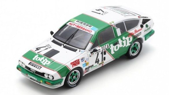 ALFA ROMEO GTV 6 N.41 24 H SPA 1984 LOMBARDI-FRANCIA-