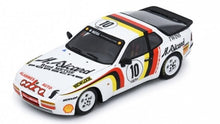 Indlæs billede til gallerivisning Porsche 944 TURBO CUP #10 RENE METGE FRENCH CHAMPION 1987 hvid/rød/gul 1:43