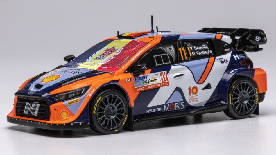 HYUNDAI i20 N N.11 RALLY1 JAPAN 2024 NEUVILLE-WYDAEGHE 1:43