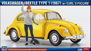VOLKSWAGEN BEETLE TYPE 1 WITH GIRL FIGURE 1967 / 1:24