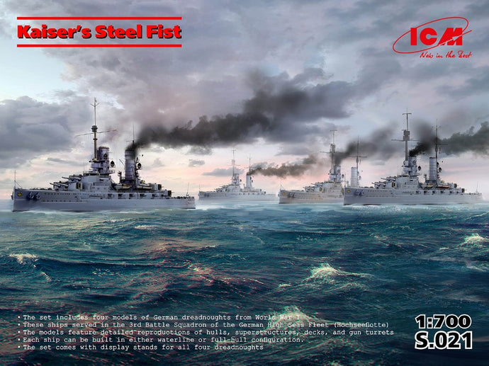 NAVE Kaiser’s Steel Fist KIT 1:700