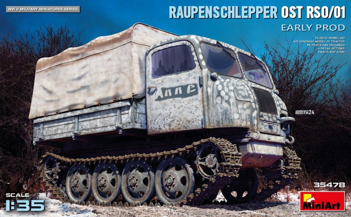 RAUPENSCHLEPPER OST RSO/01. EARLY PROD.KIT 1:35