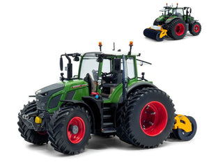 TRATTORE FENDT 620 VARIO 6 WHEELS + ERPICE DISCHI HOLARAS STEGO 285 1:32
