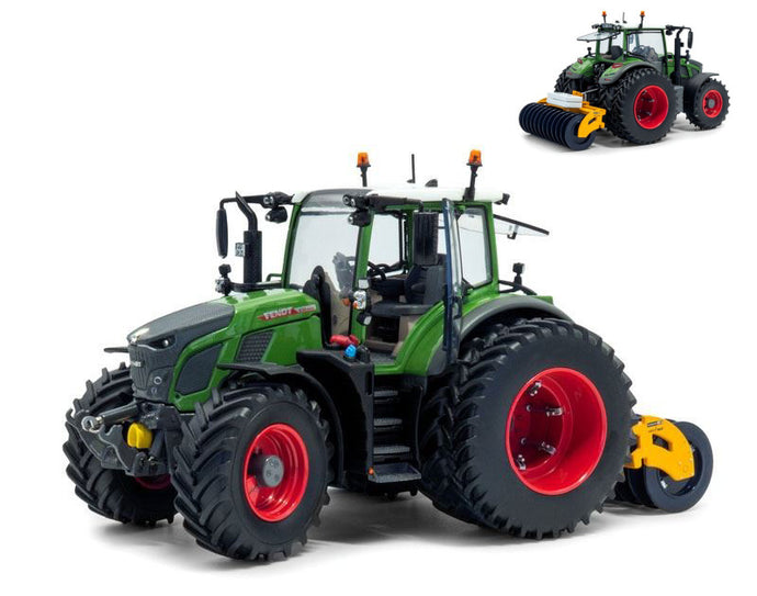 TRATTORE FENDT 620 VARIO 6 WHEELS + ERPICE DISCHI HOLARAS STEGO 285 1:32