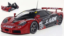 Indlæs billede til gallerivisning McLAREN F-1 GTR 6.1L V12 TEAM LARK N 60 JGTC SEASON 1996 RALF SCHUMACHER - NAOKI HATTORI RED BLACK 1:18