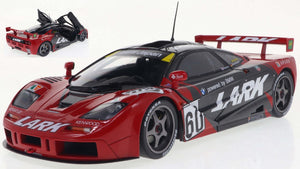 Mclaren F1 GTR SHORT TAIL LARK #60 HATTORI/SCHUMACHER JGTC 1996 rød/sort 1:18