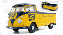Indlæs billede til gallerivisning VOLKSWAGEN T1B PICK-UP IKEA 1950 YELLOW/BLUE 1:18