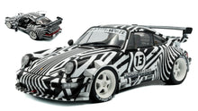 Indlæs billede til gallerivisning PORSCHE 911 964 RWB N.13 BODY KIT THE ZEBRA 1994 WHITE/BLACK 1:18