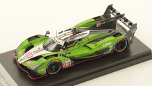 Indlæs billede til gallerivisning LAMBORGHINI SC63 3.8L V8 TURBO TEAM LAMBORGHINI IRON LYNX N 19 24h LE MANS 2024 ROMAIN GROSJEAN - MATTEO CAIROLI - ANDREA CALDARELLI GREEN WHITE BLACK 1:43