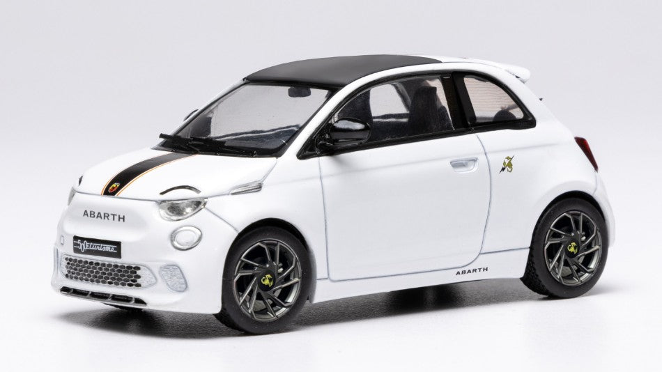 FIAT 500e ABARTH 2024 WHITE 1:43