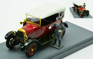 FIAT 501 FIUME 1919 WITH FIGURE GABRIELE D'ANNUNZIO 1:43