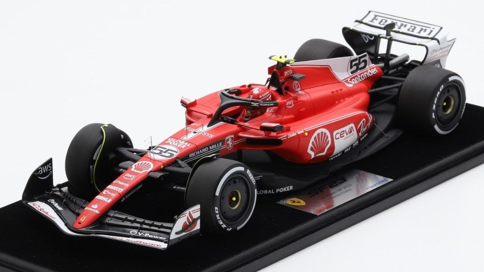 FERRARI F1 SF-23 N.55 LAS VEGAS GP 2023 C.SAINZ 1:18