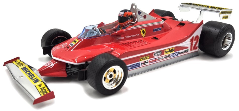 FERRARI 312 T4 N.12 WINNER SOUTH AFRICAN GP 1979 GILLES VILLENEUVE 1:18