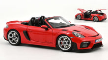 Indlæs billede til gallerivisning PORSCHE 718 (982) SPIDER RS 2023 GUARDS RED 1:18