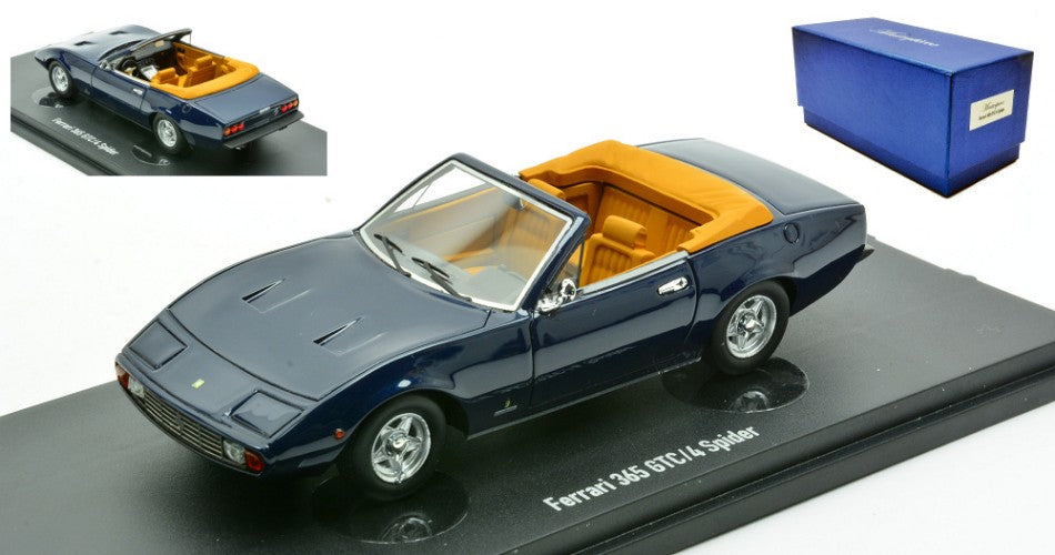 FERRARI 365 GT/4 SPIDER 1971 DARK BLUE 