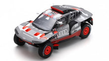 Indlæs billede til gallerivisning Audi RS Q e-TRON #204 PETERHANSEL/BOULANGER DAKAR RALLY 2023 grå/rød/hvid 1:18
