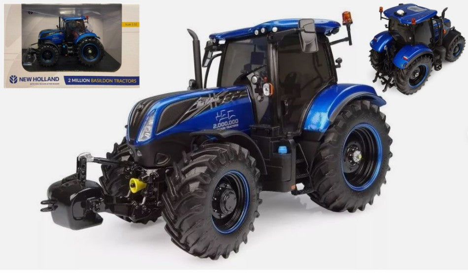 TRATTORE NEW HOLLAND T7.225 2 MILLION BASILDON TRACTOR PRODUCED 1:32