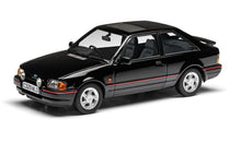 Indlæs billede til gallerivisning FORD ENGLAND ESCORT MKIV XR3i RHD 1986 - ENGLAND VERSION BLACK 1:43
