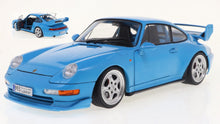 Indlæs billede til gallerivisning PORSCHE 911 993 CLUBSPORT COUPE 1993 RIVIERA BLUE 1:18 fra Solido