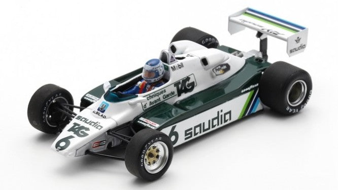 WILLIAMS FW08 N.6 3rd GERMAN GP 1982 KEKE ROSBERG 1:43