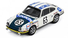 Indlæs billede til gallerivisning PORSCHE 911S COUPE 1991cc S6 TEAM M.MARTIN N 63 24h LE MANS 1969 RENE MAZZIA - PIERRE MAUROY BEIGE GREEN 1:43