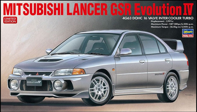 MITSUBISHI LANCER GSR EVOLUTION IV TURBO 1999 / 1:24