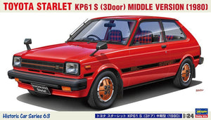 TOYOTA STARLET (KP61 S) MIDDLE VERSION 1980 / 1:24