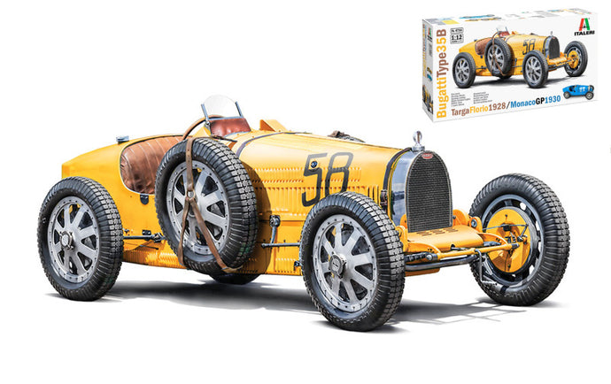 BUGATTI F1 TYPE 35B TARGA FLORIO 1929 - MONACO GP 1930 / 1:12