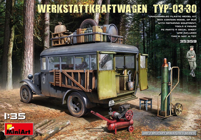 WERKSTATTKRAFTWAGEN TYP-03-30 KIT 1:35