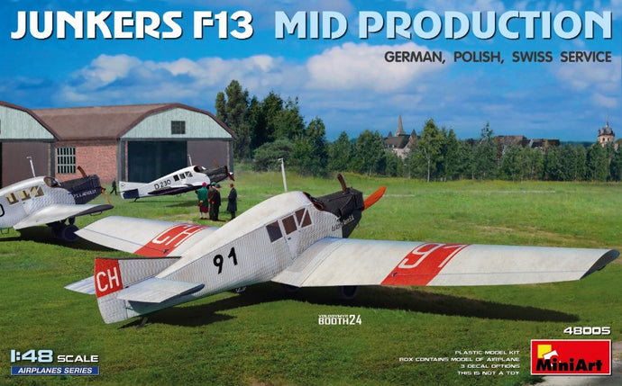 JUNKERS F13 MID PROD.POLISH SWISS SERVICE KIT 1:48