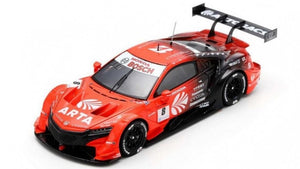 Honda NSX-GT #8 NIJIRI/FUKUZUMI GT500 SUPER 2021 rød/sort 1:43
