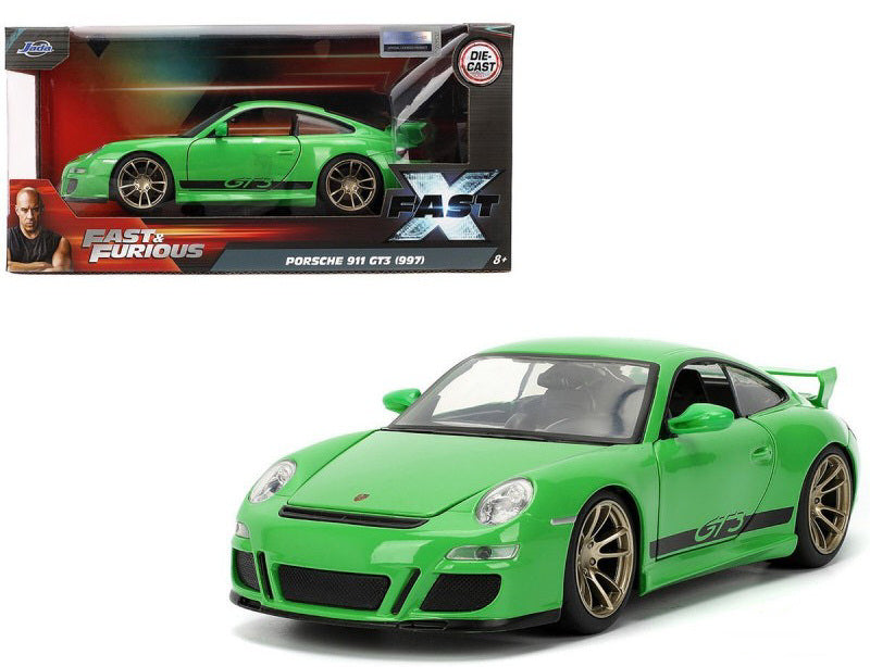 PORSCHE 2007 FAST & FURIOUS GREEN 1:24
