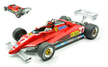 Indlæs billede til gallerivisning FERRARI F1 126C2 TEAM SEFAC SPA FERRARI N 27 BELGIUM GP 1982 GILLES VILLENEUVE RED 1:18