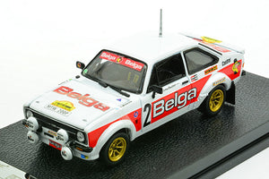 Ford ESCORT MKII RS 1800 #2 MIKKOLA/HERTZ RALLYE DU CONDROZ 1979 1:43