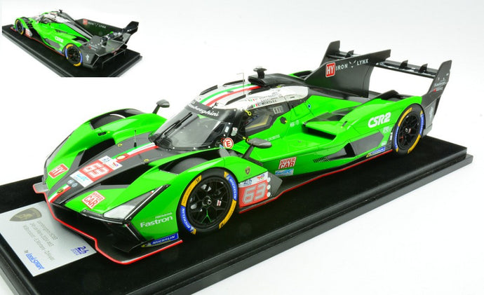 LAMBORGHINI SC63 N.63 LE MANS 2024 BORTOLOTTI-MORTATA-KVYAT 1:18