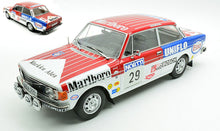 Indlæs billede til gallerivisning Volvo 142 #29 ALEN/TOIVONEN 1000 LAKES RALLY 1973 hvid/rød/blå 1:18