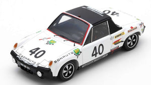 Porsche 914/6 #40 CHASSEUIL/BALLOT LENA 6th 124H LE MANS 1970 hvid/sort/rød 1:18
