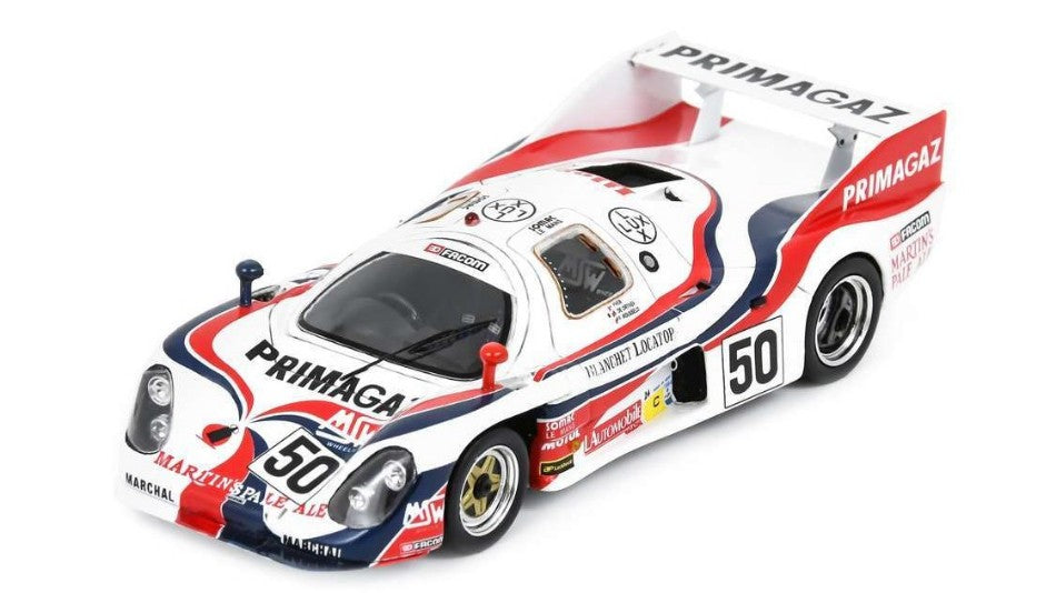 RONDEAU M382 N.50 15th 24 H LE MANS 1984 YVER-DE DRYVER-ROUSSELOT 1:43