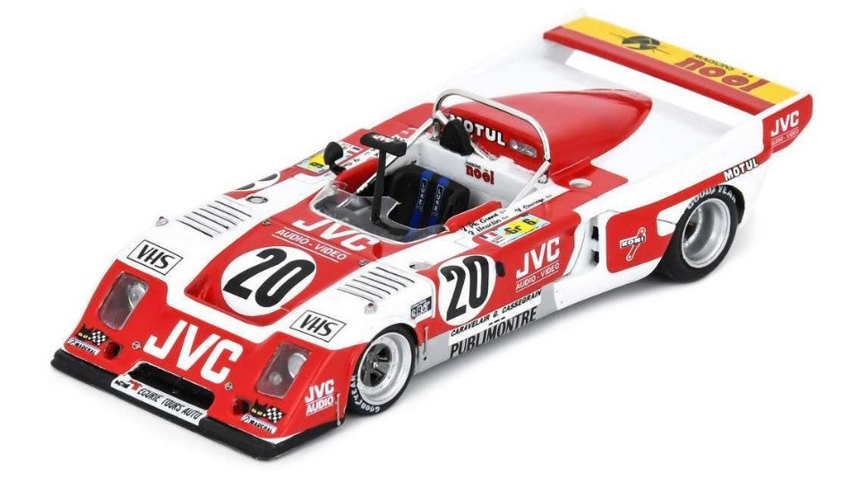 CHEVRON B36 N.20 24 H LE MANS 1980 Y.COURAGE-J.P.GRAND 1:43