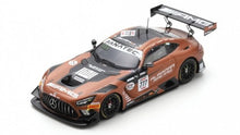 Indlæs billede til gallerivisning MERCEDES BENZ AMG GT3 EVO 6.2L V8 TEAM ALMANAR GETSPEED RACING N 777 WINNER GOLD CLASS 24h SPA 2024 AL FAISAL AL ZUBAIR - DOMINIK BAUMANN - PHILIP ELLIS - MIKAEL GRENIER BROWN BLACK 1:43